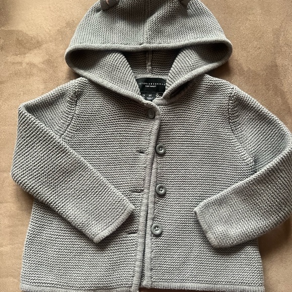 Victoria Beckham bunny sweater set Sz 2T - Picture 3 of 12